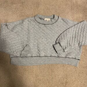 Super cute Gilded Intent crop sweatshirt, size large